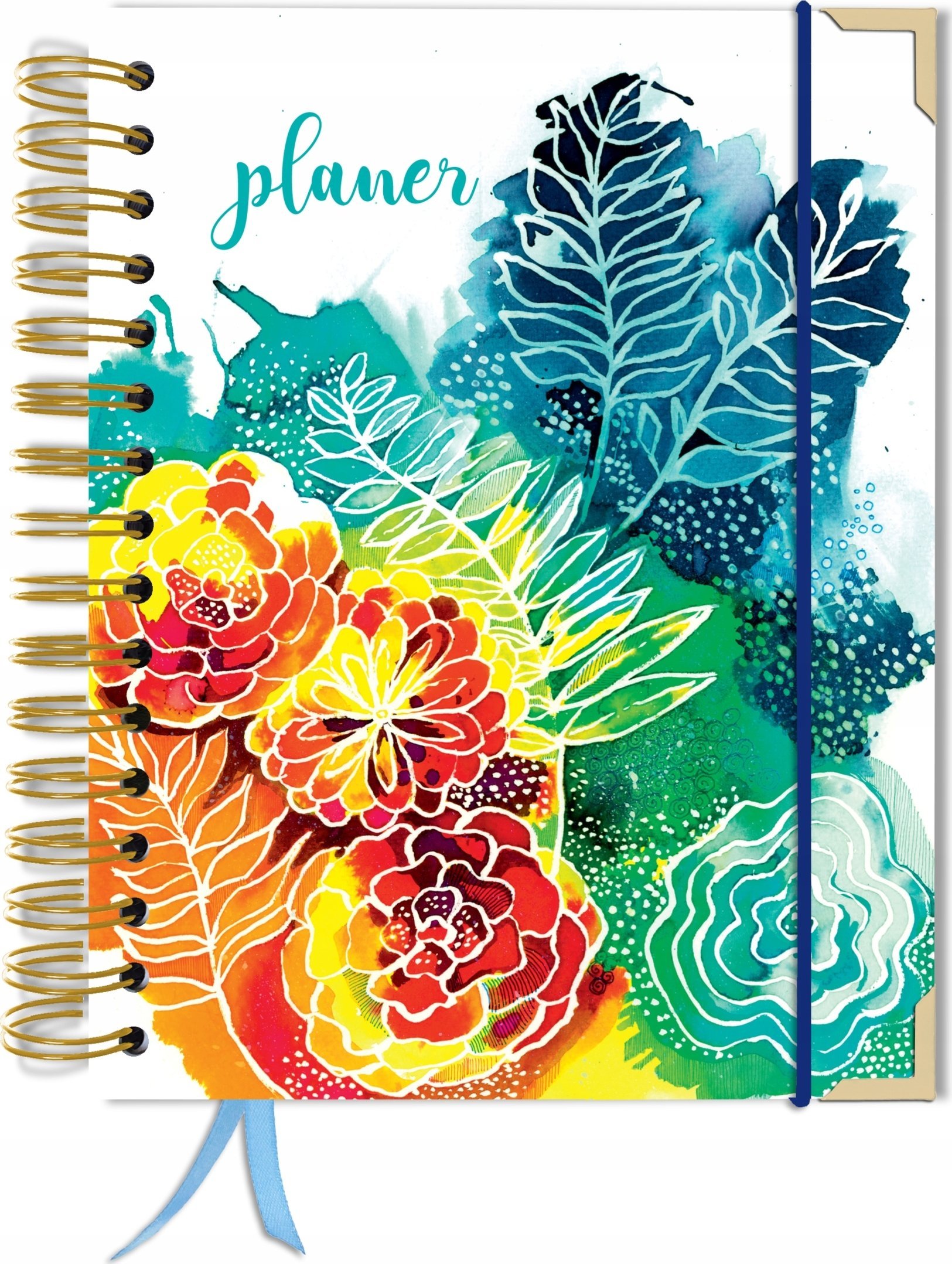 TadaPlanner Kalendarz terminarz bez dat planer książkowy A5+