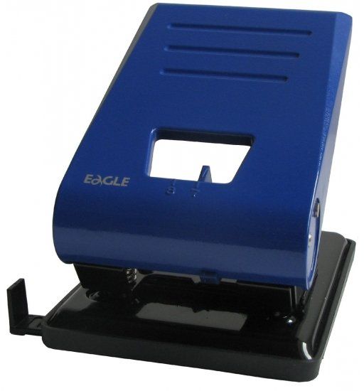 Dziurkacz Eagle 40 kartek Czarny Niebieski (269260)