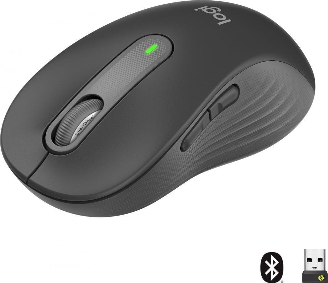 Mysz Logitech M650 L Grafitowy (910-006348)
