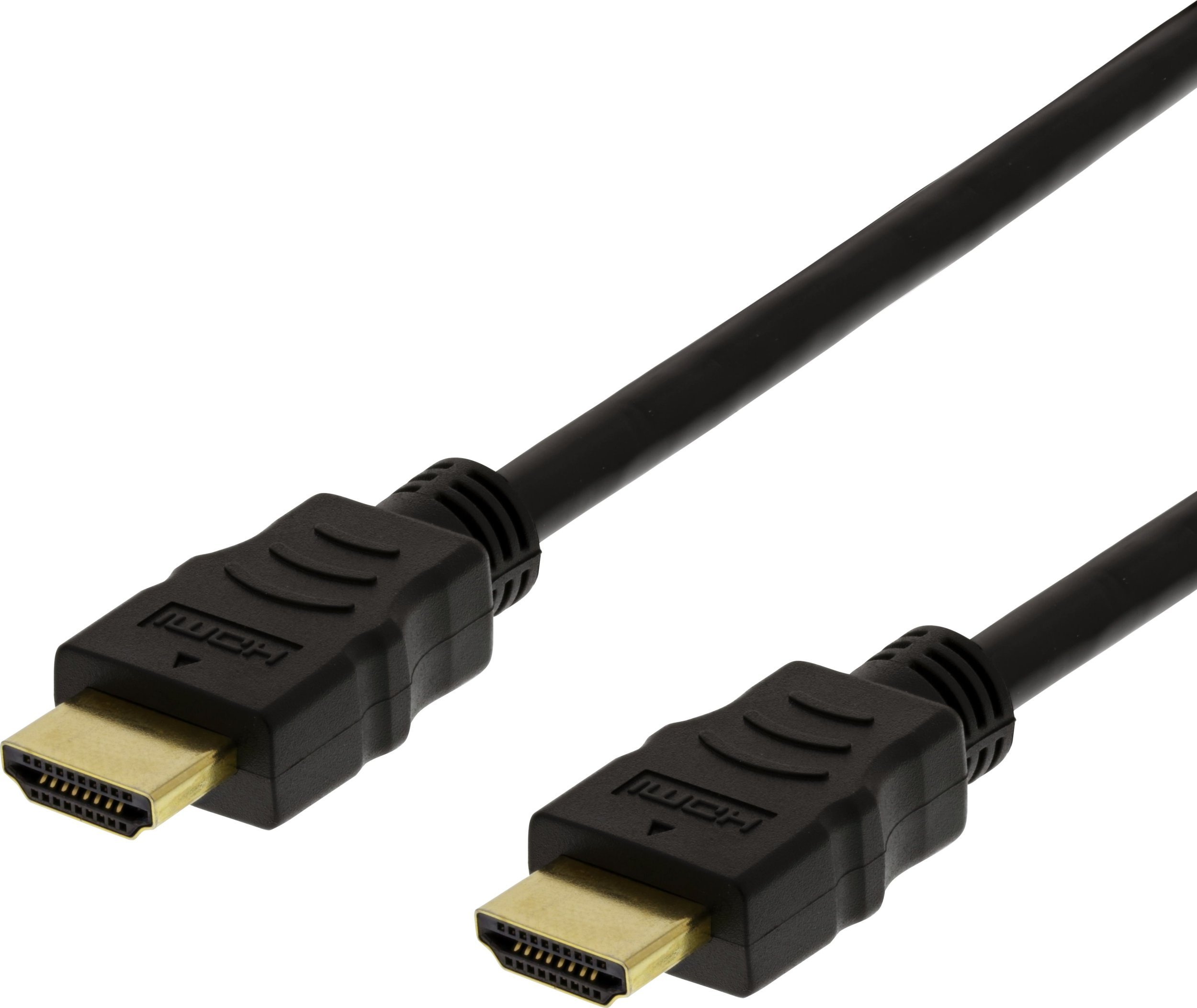 Kabel Deltaco DELTACO HIGH-SPEED FLEX HDMI cable, 1M, 4K UHD, black
