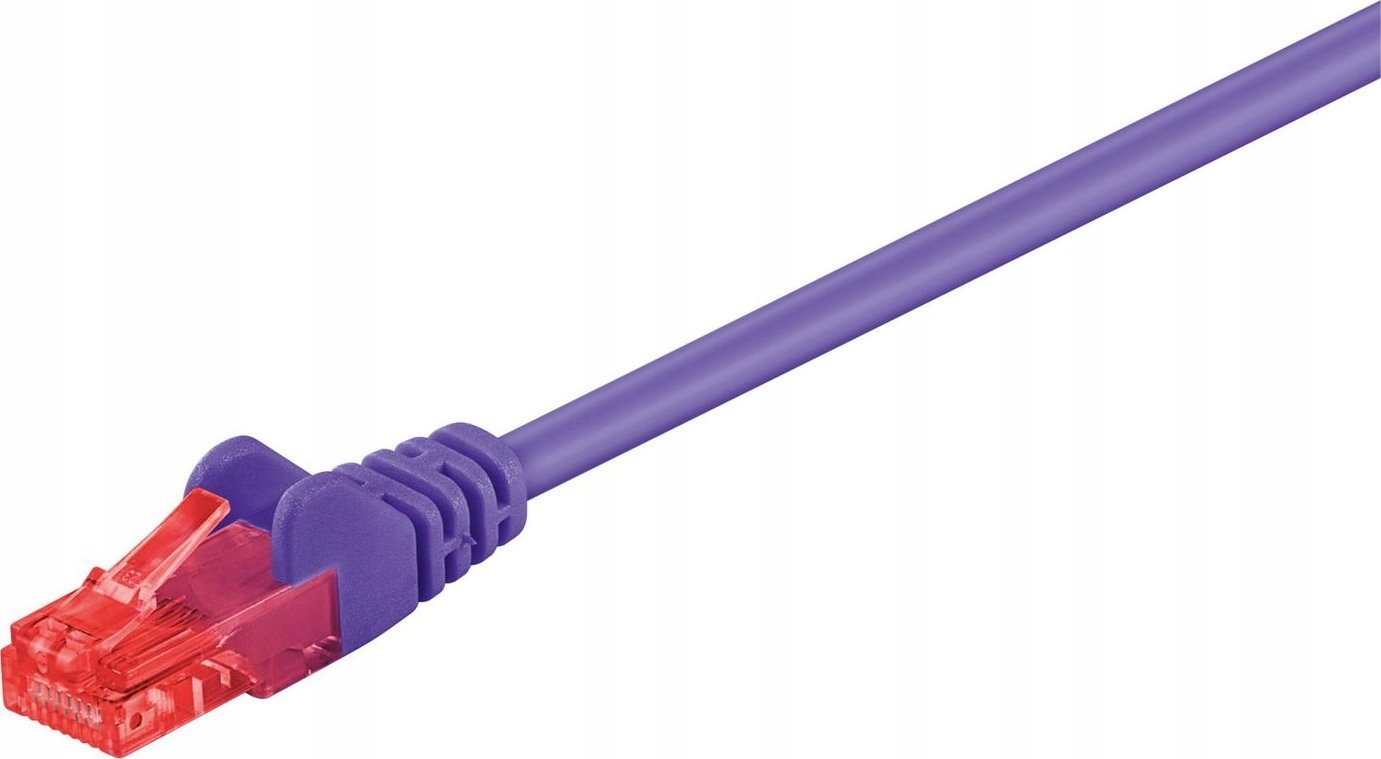 MicroConnect U/UTP CAT6 10M purple PVC
