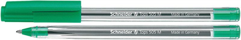 Schneider Długopis Tops 505, M, zielony (4004675004642)
