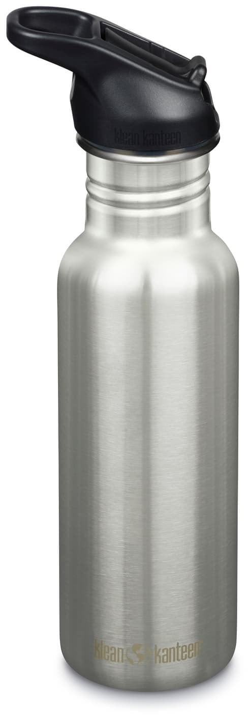 Kanteen Classic (Flip Sport), 800ml/27oz, Brushed Stainless