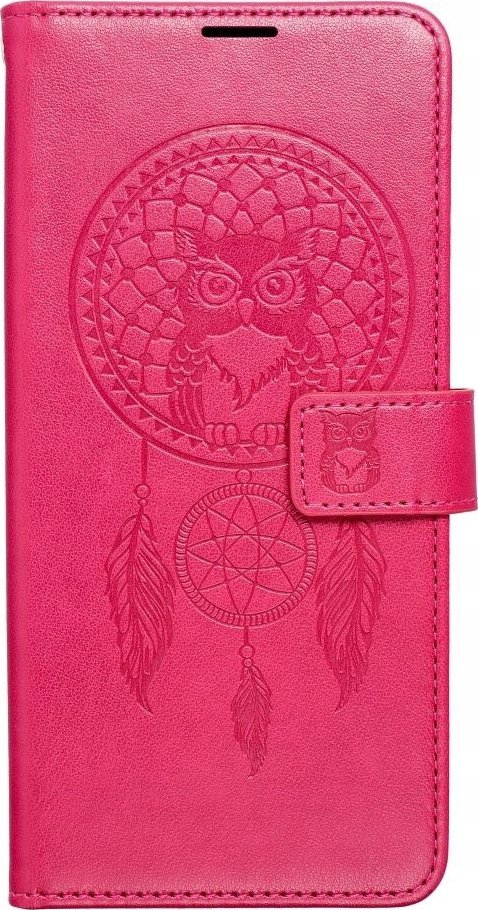 OEM Kabura MEZZO Book do SAMSUNG A35 5G łapacz snów magenta