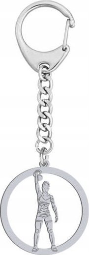 Radziszewska Jewellery Brelok do Kluczy Kettlebell CrossFit 925 Prezent GRAWER ŻYCZENIA GRATIS
