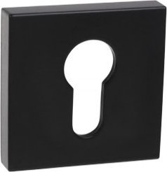 Gamet Szyld dolny kwadratowy na wkładkę czarny mat PLT-26