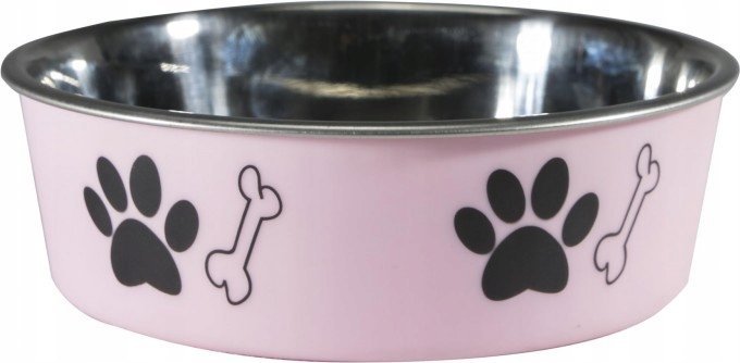 Barry King Miska antypoślizgowa z nadrukiem, różowa, M (0,45 l)