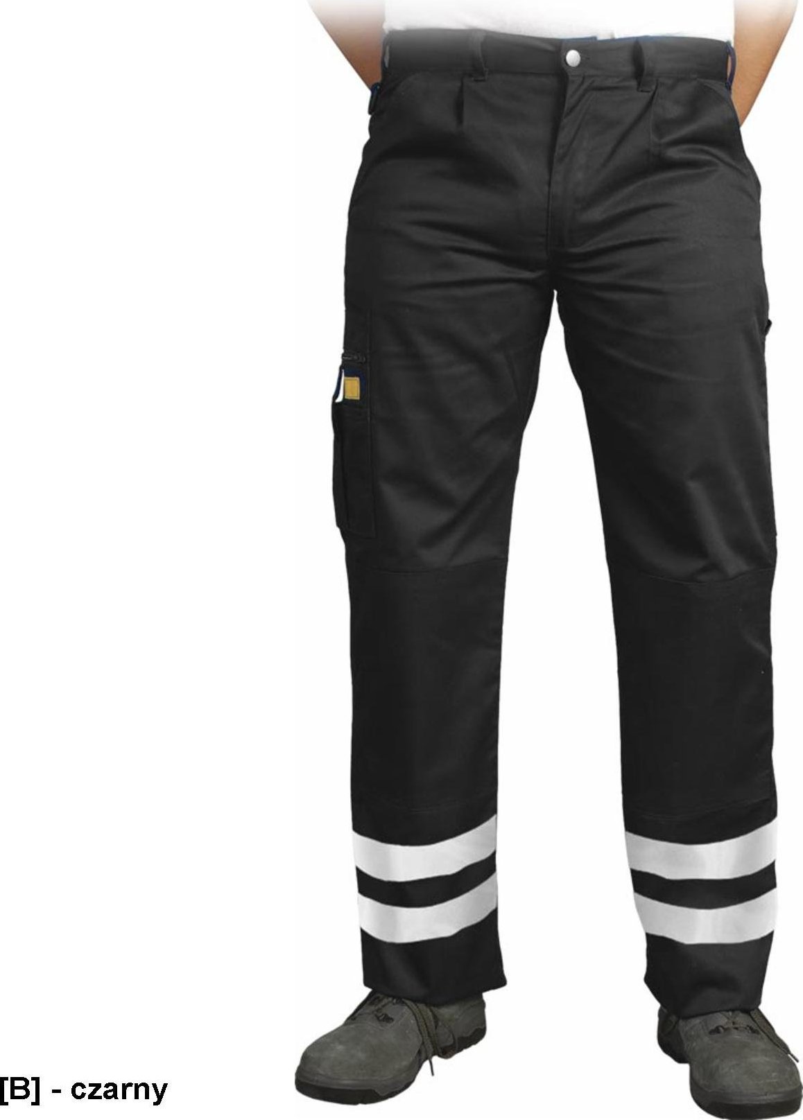 R.E.I.S. LH-VOBSTER_X - spodnie ochronne do pasa - czarny 60