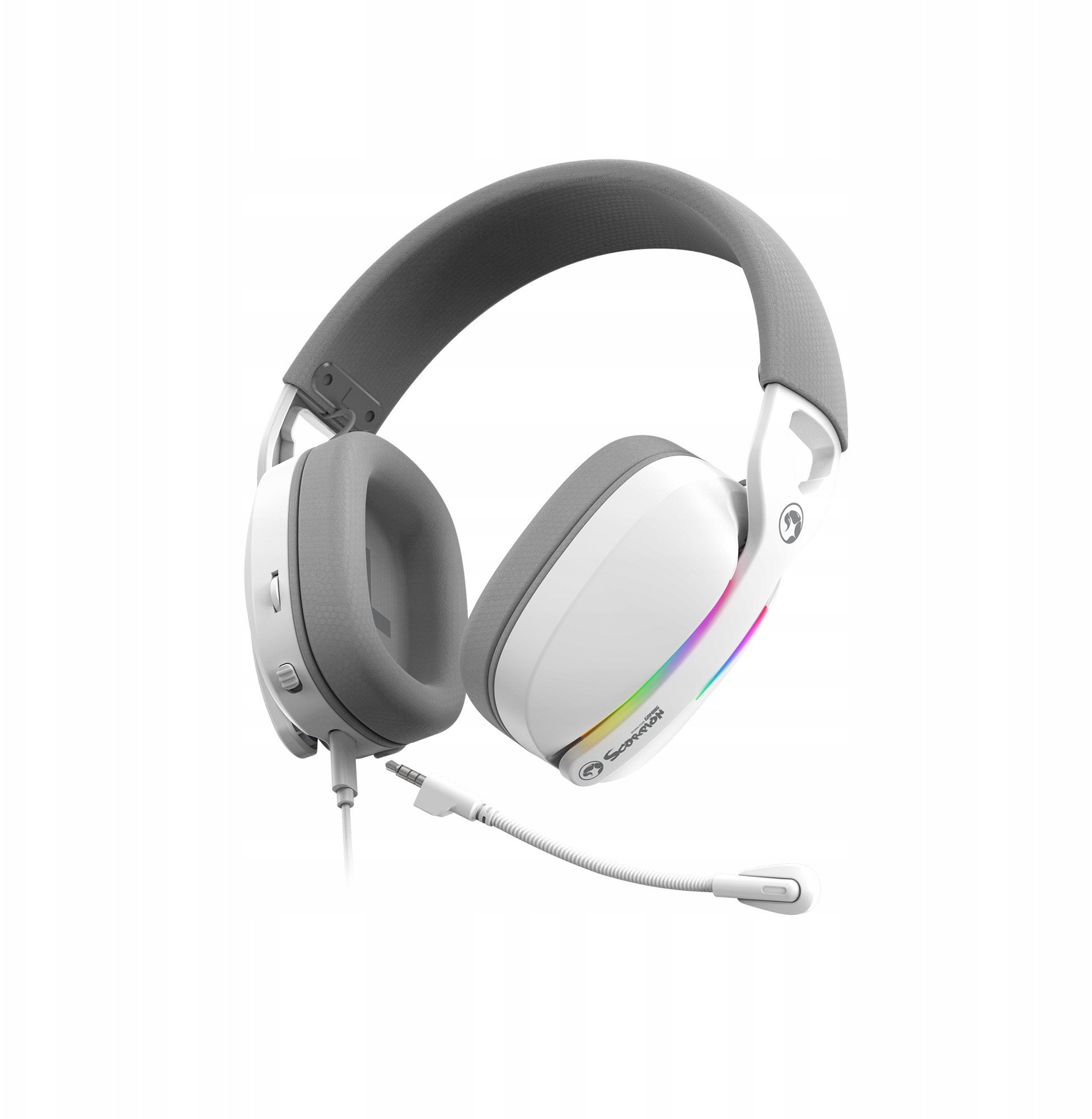 Słuchawki Marvo Pluz 70s Białe (HG9086 WH)