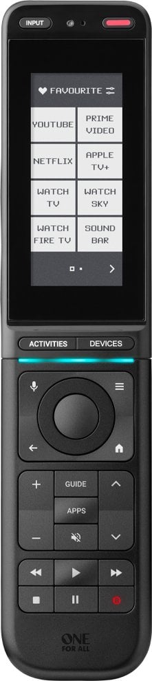 Pilot RTV One For All Pilot uniwersalny URC7985 Smart Control Pro Touch (obsł. 12 urz.), dotykowy ekran, konfig. przez app.