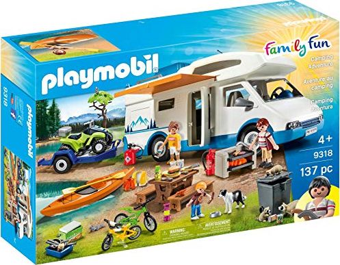 Playmobil Playmobil 9318 - Family Fun, Camping Adventure, od 4 lat