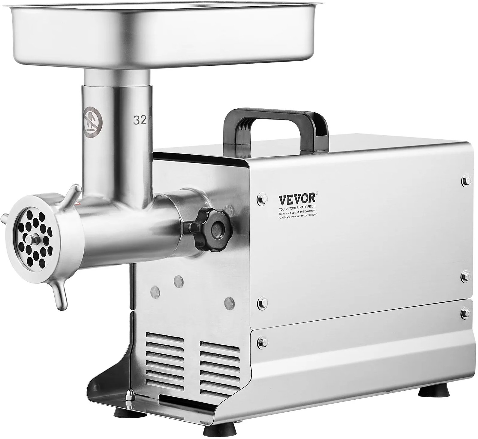 Maszynka do mięsa elektryczna 9,5kg/min stal nierdzewna kiełbasy szynka