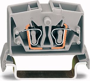 Wago Złączka szynowa 4-przewodowa 2,5mm2 niebieska (264-734)