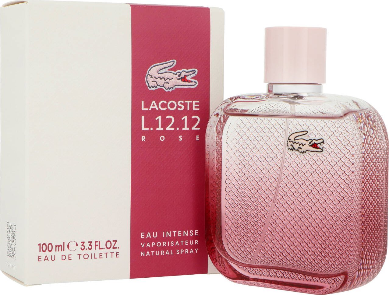 Lacoste Lacoste, L.12.12 Rose Intense, Eau De Toilette, For Women, 100 ml For Women