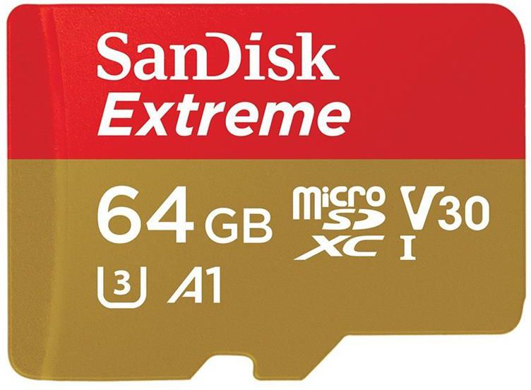 Karta SanDisk MicroSDXC 64 GB Class 10 (SDSQXAF-064G-GN6AA)