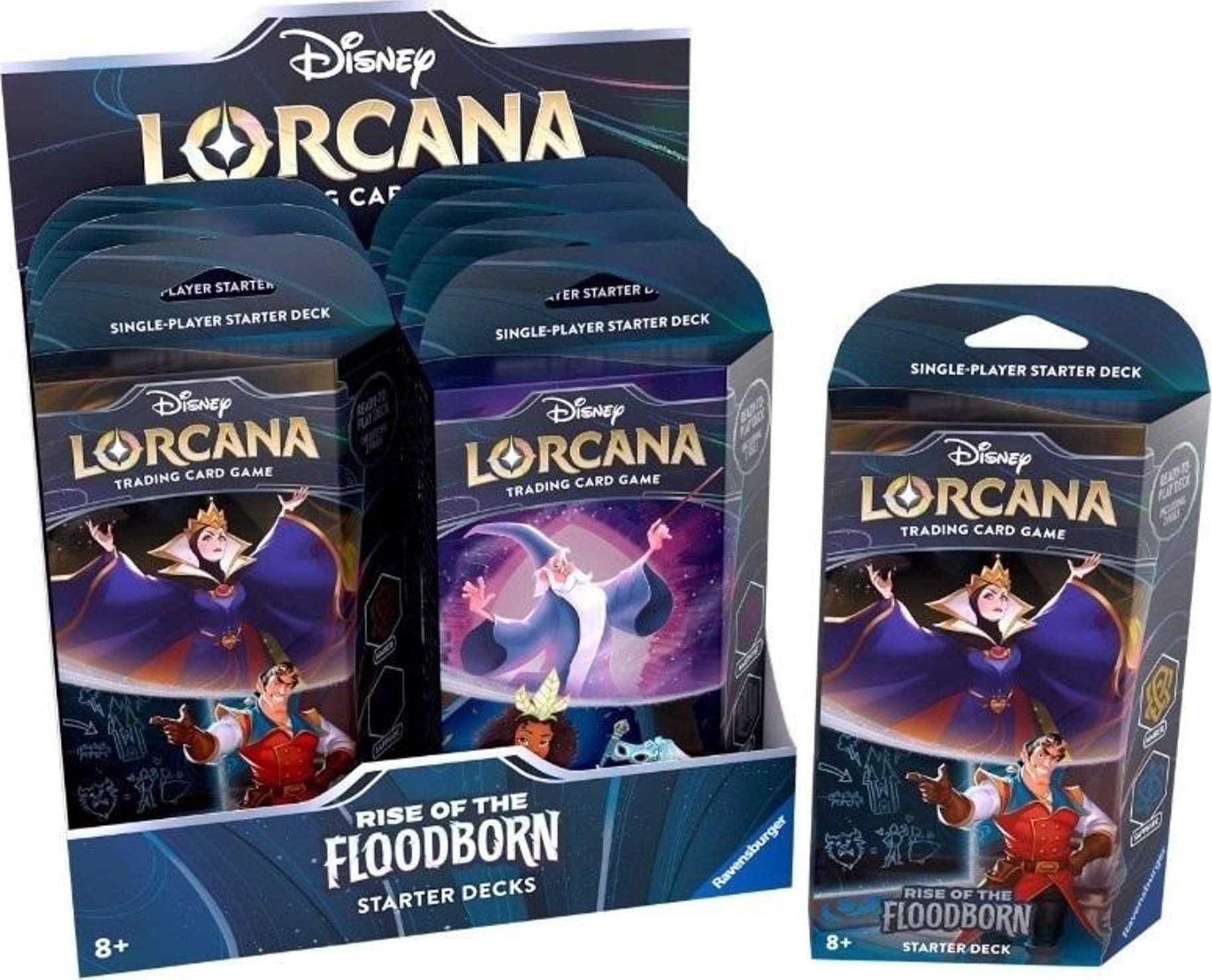 Ravensburger Disney Lorcana (Set02) starter deck set box (8set)