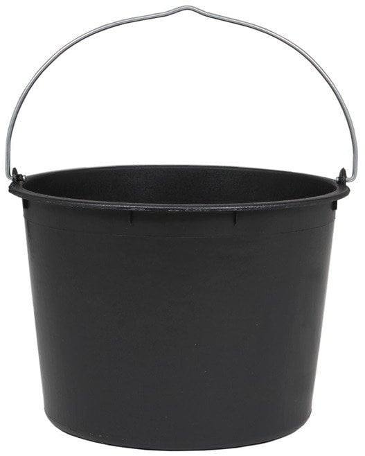 Murerspand plast 20 L - sort