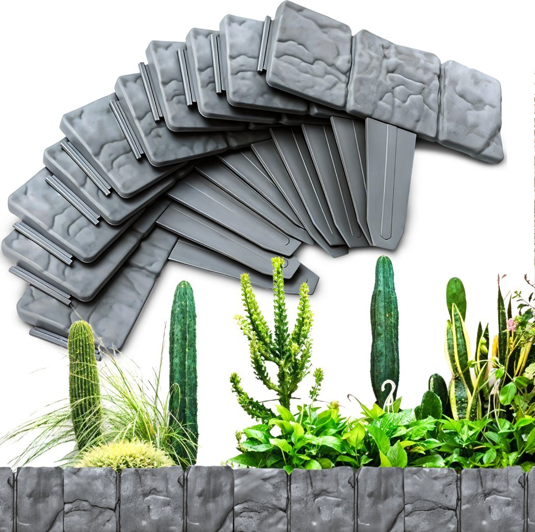 Palisada ogrodowa Heckermann H-250 Grafitowa