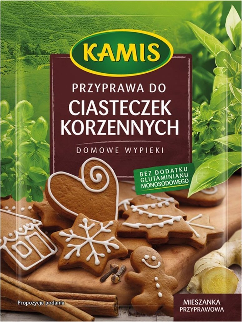 Kamis Kamis Domowe wypieki Przyprawa do ciasteczek korzennych Mieszanka przyprawowa 20 g