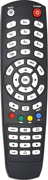 Pilot RTV Arion Pilot do kablówki INEA TOYA Intek ARC-5510DR