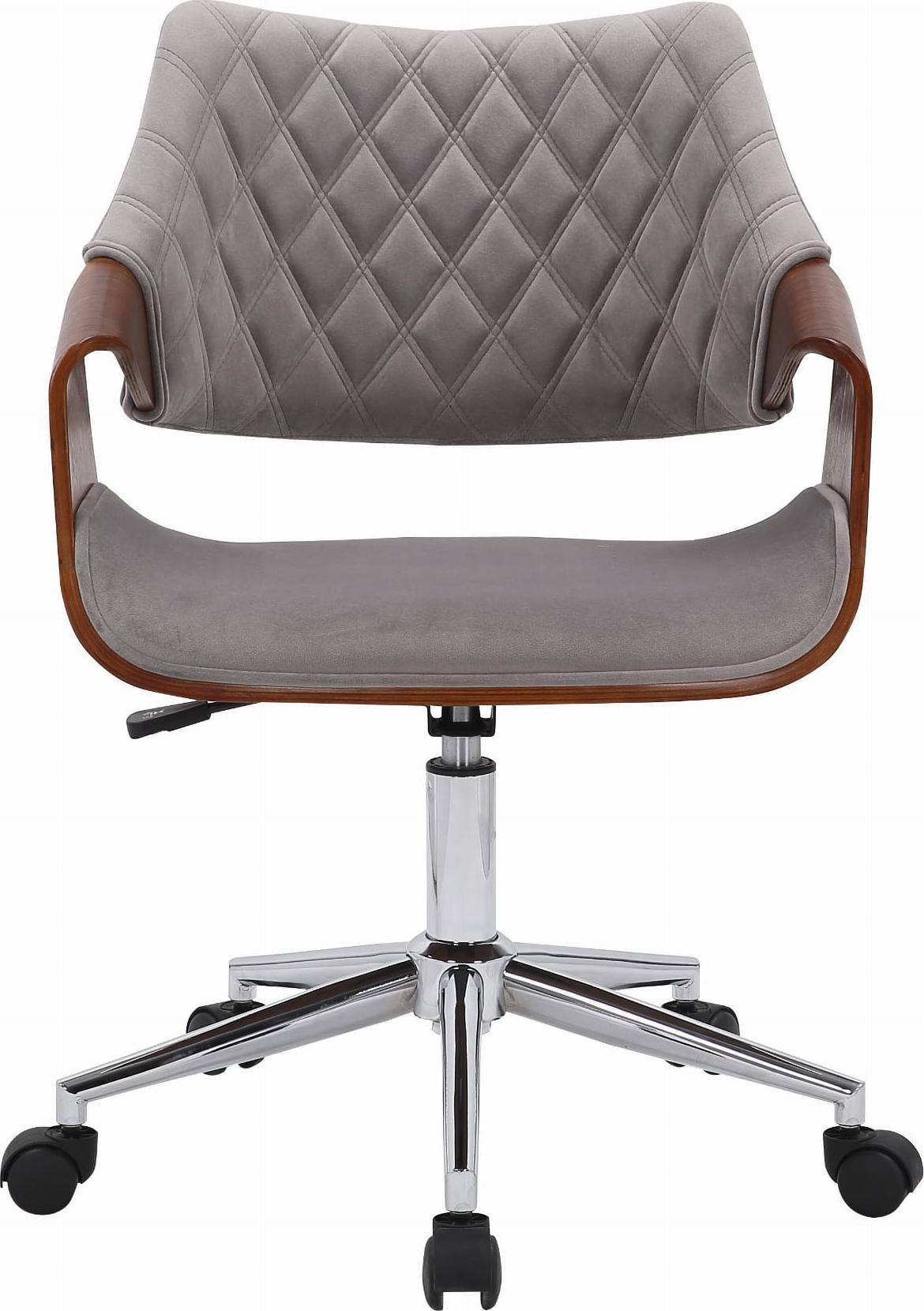 Krzesło biurowe Halmar Colt Szaro-brązowe