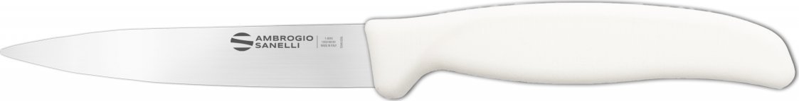 Ambrogio Sanelli Pikutek Nóż Ambrogio Sanelli 11cm WHITE