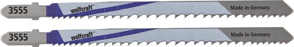 Wolfcraft 2 brzeszczoty Wolfcraft - uchwyt T, szybkie, zgrubne cięcia, metale / drewno