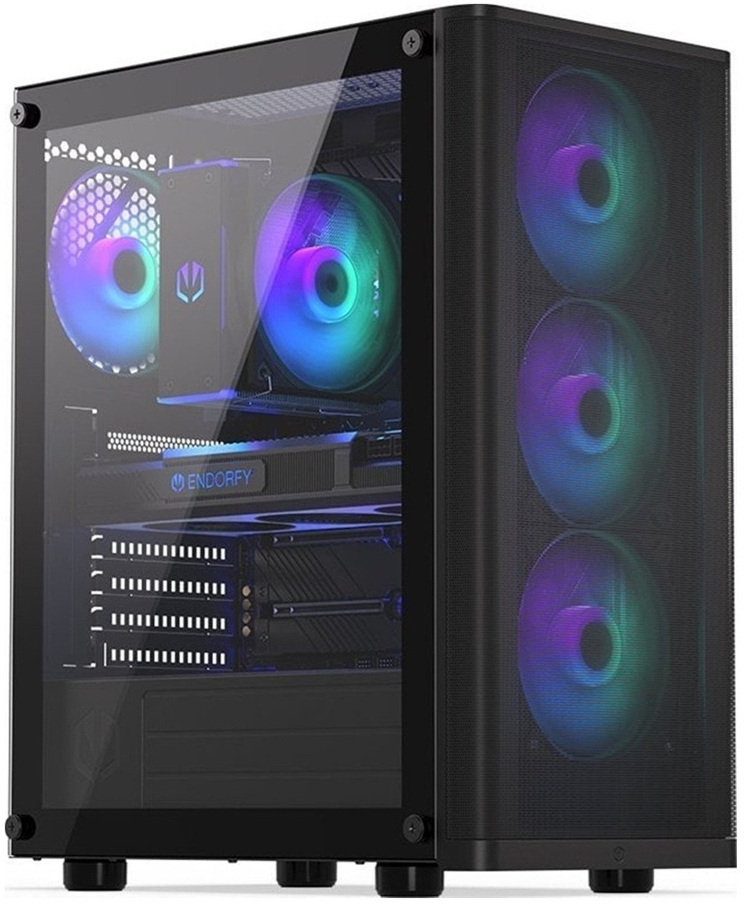 VIST ARGB PC Ryzen 5 5500 RTX 5060 32GB SSD 1TB M.2 WIFI W11 DLSS 4