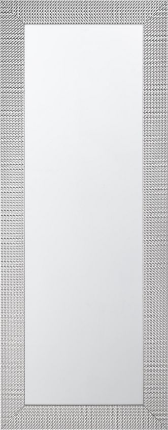 Beliani Lustro ścienne srebrne Derval