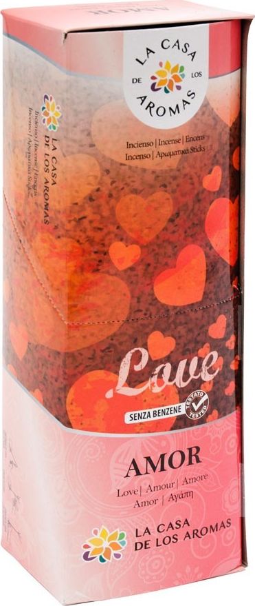 La Casa de los Aromas Incense kadzidła zapachowe Amor 20szt.