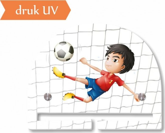 naSciane Wieszak na medale piłka nożna dla piłkarza druk UV