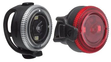 Blackburn Zestaw lampki CLICK przód 20 lumenów, CLICK tył 4 lumeny czarne (BBN-7085182)