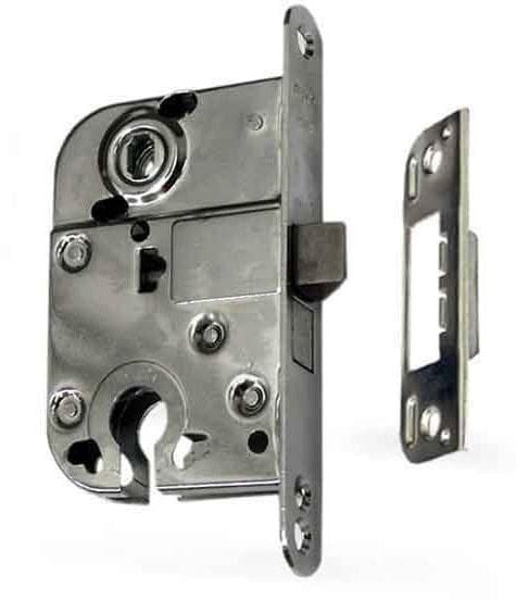 MORTISE LOCK 2018 CHROMIUM WITOUHT PLAT