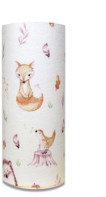 Pielucha flanela druk 70/80 Ptaszek i Piórko 4823