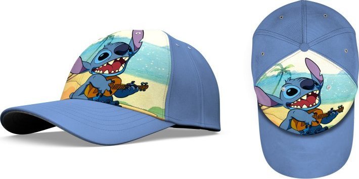 Kids Euroswan Czapka z daszkiem poliester 100% 52/54cm 2 wzory Stitch D07151MC Kids Euroswan mix cena za 1 szt