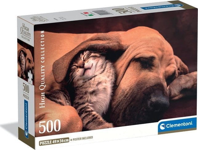 Clementoni Puzzle Compact Cuddles 500 elementów (35583)