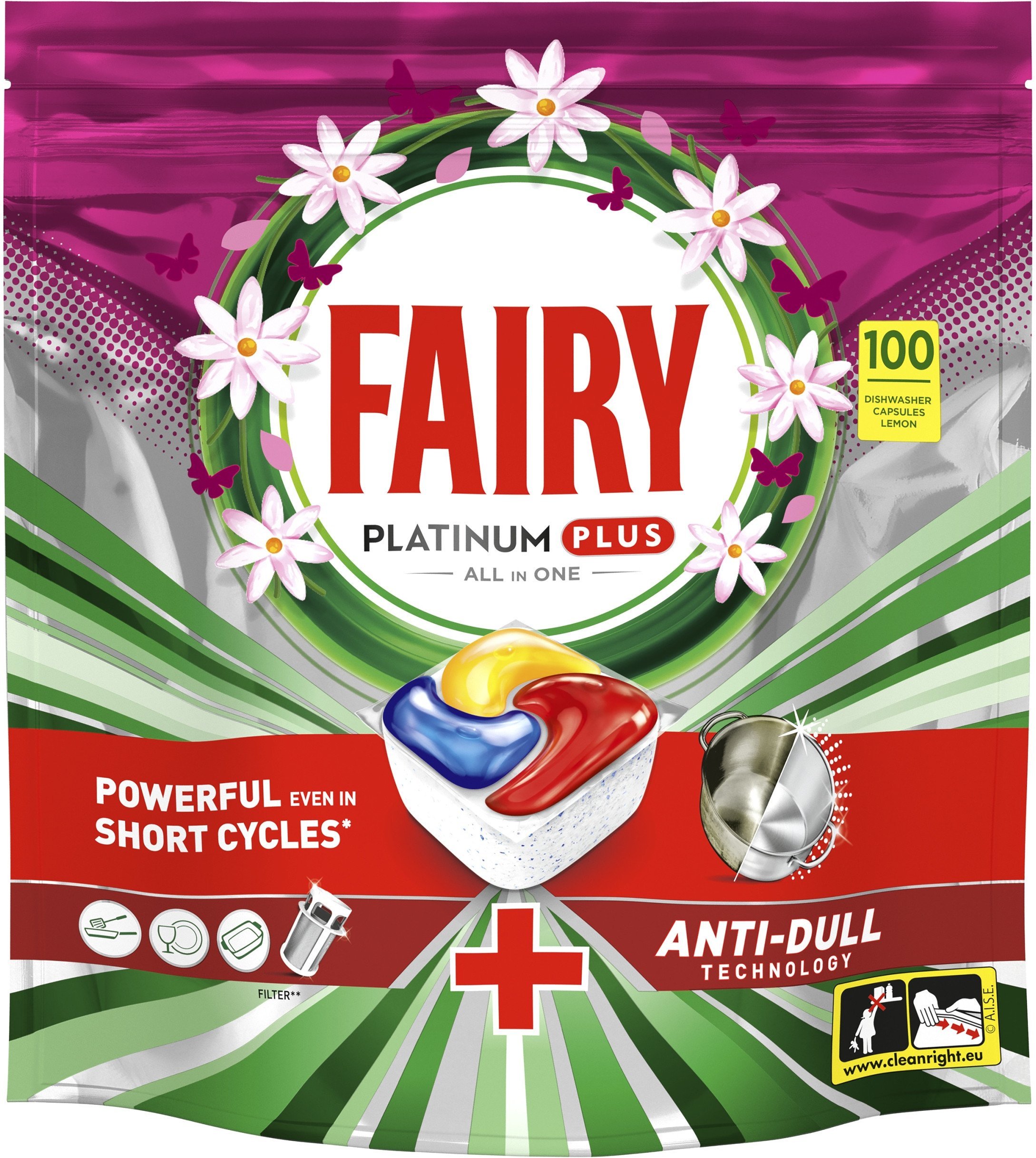 ADW FAIRY PLAT+ LEMON 100VNT