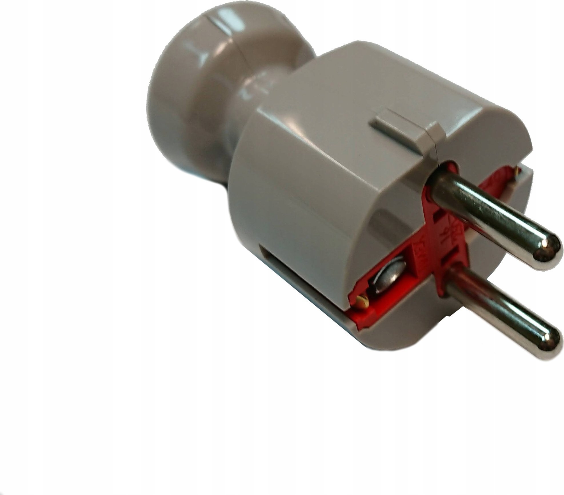 Timex Wtyczka prosta rozbieralna Uni-Schuko 2P+Z Schuko 16A kolor szary WT-40 SZ