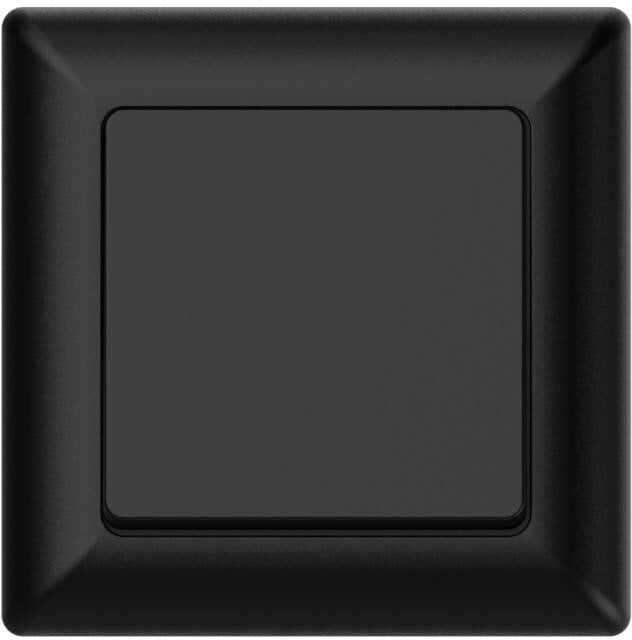 Łącznik podtynkowy krzyżowy, Varia, czarny / 46114