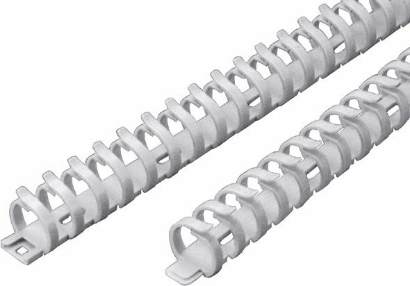 Ergom Uchwyt kablowy grzebieniowy KE 20 szary (E02KK-01020100101)