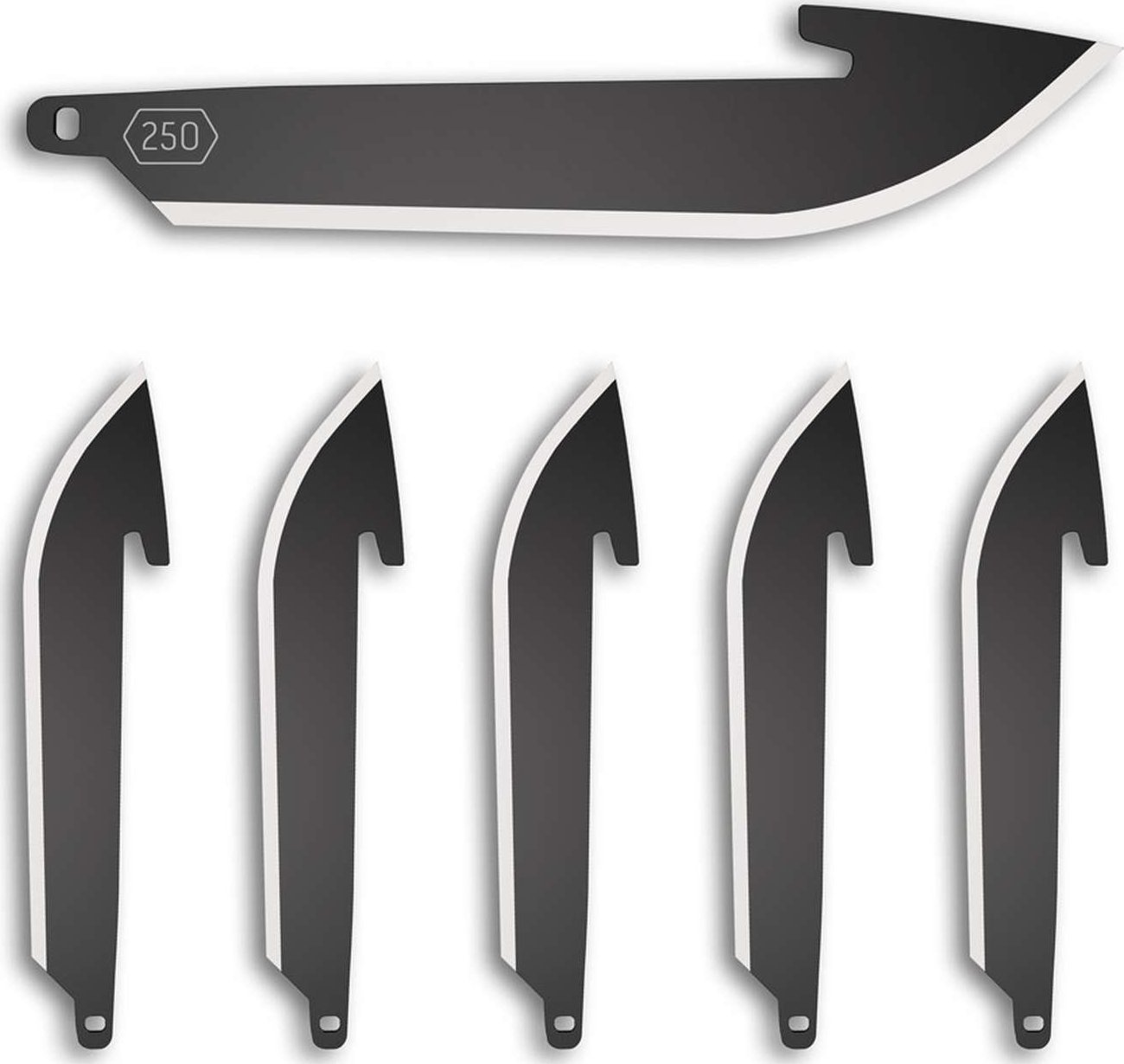 Outdoor 6 ostrzy Outdor Edge DropPoint 250 Black