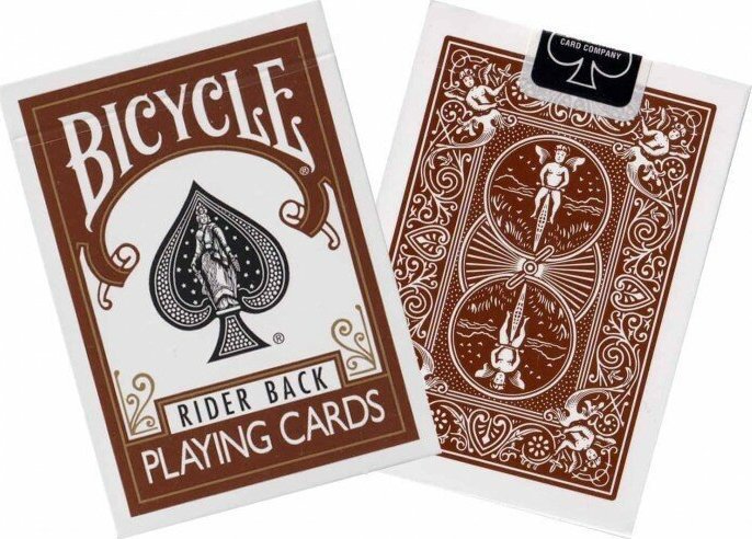 Bicycle Bicycle Standard Rider Back Brown 1 talia