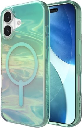 ZAGG Milan Snap - etui do iPhone 17 kompatybilne z MagSafe (iridescent oil slick)