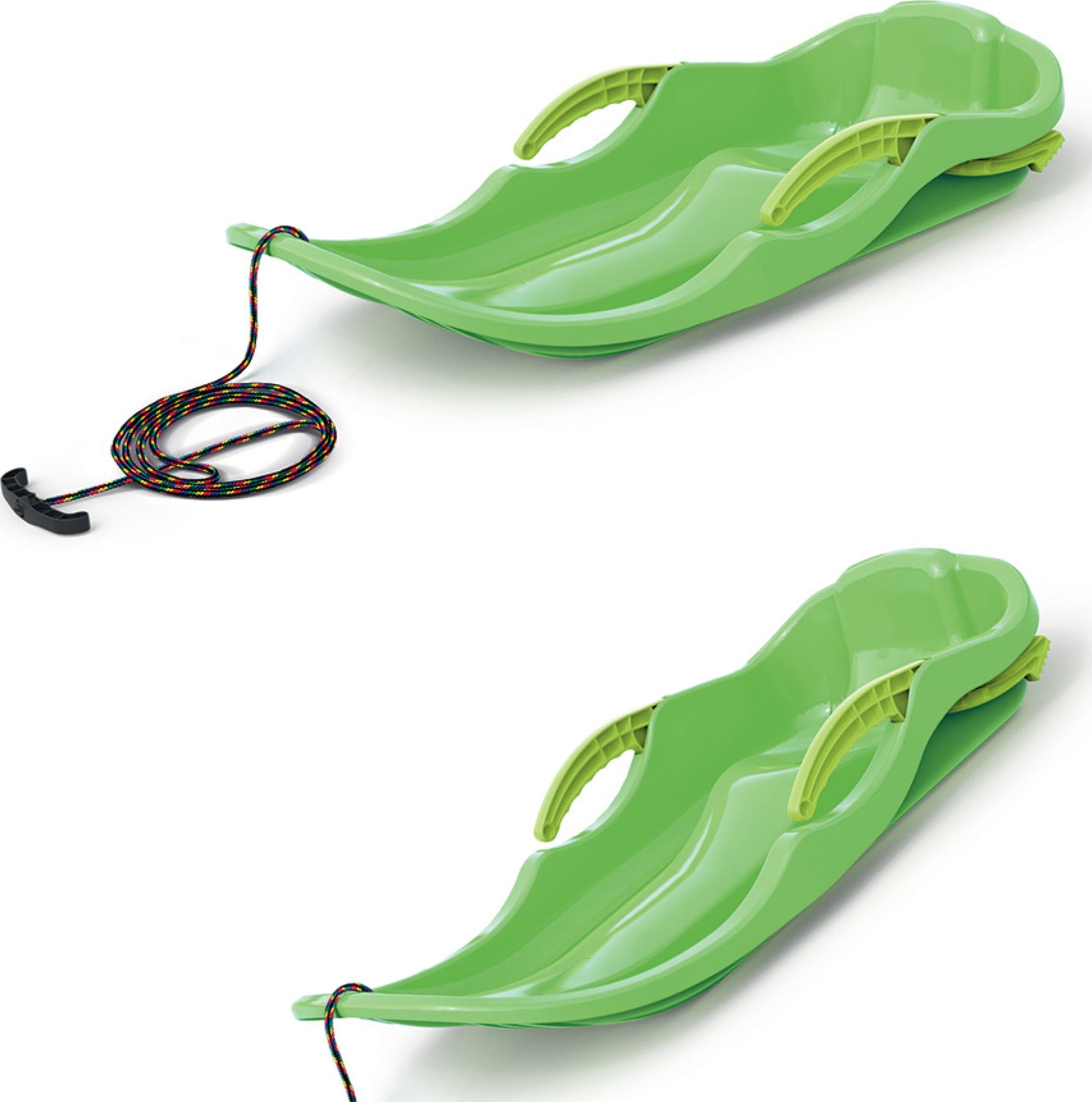 Prosperplast 2x Sanki Ślizg Bobslej z hamulcami Szybki jeździk Race S