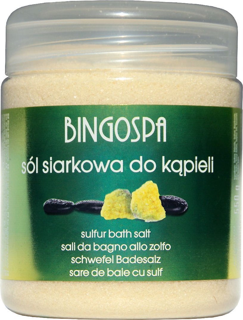 BingoSpa Sól do kąpieli siarkowa 550g