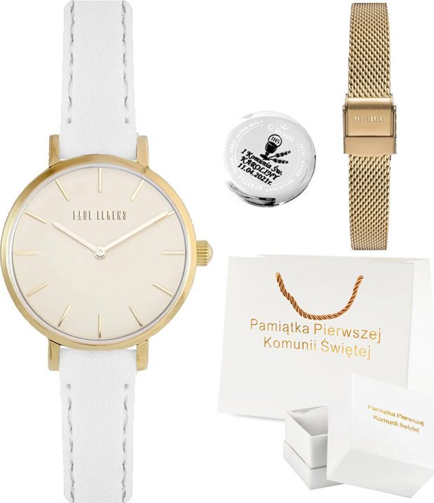 Zegarek Komunijny Paul Lorens LEIDA-20004B-4D1 / 2 paski