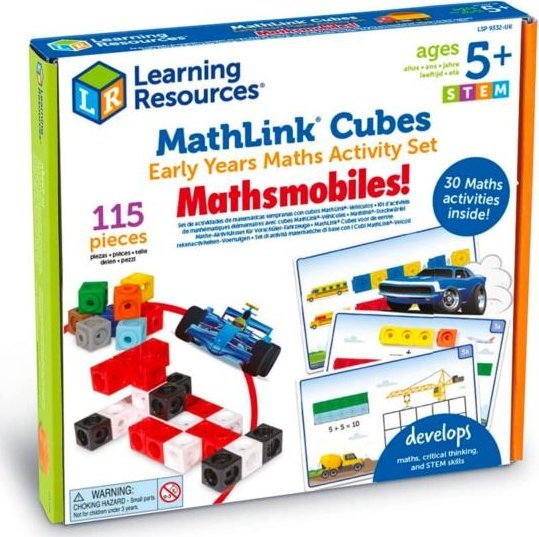 Learning Resources Klocki Kostki Matematyczne Zestaw MathLink Cubes