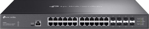 Omada 24-Port 10GBASE-T L2+ Managed Switch mit 8 x 10GE SFP