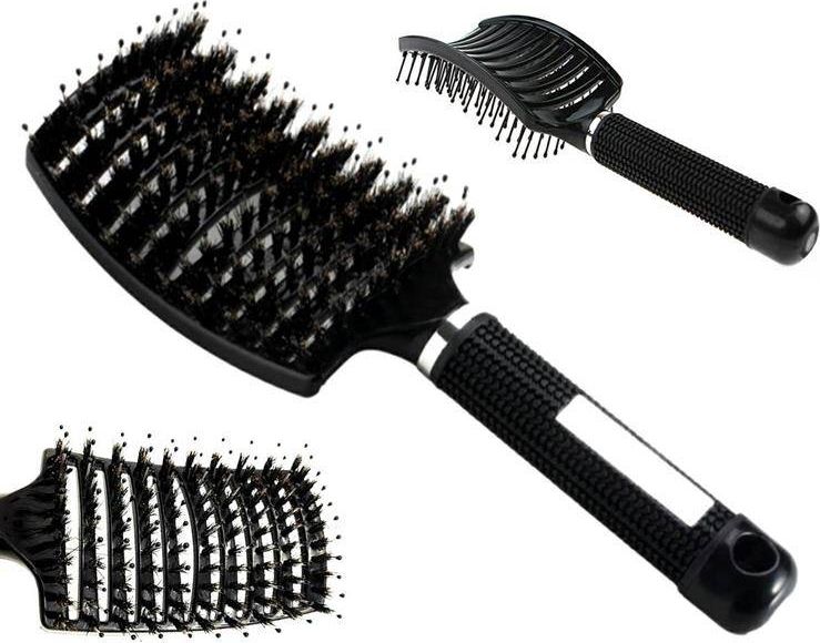 TopShine Szczotka do prostowania keratynowego, czarna