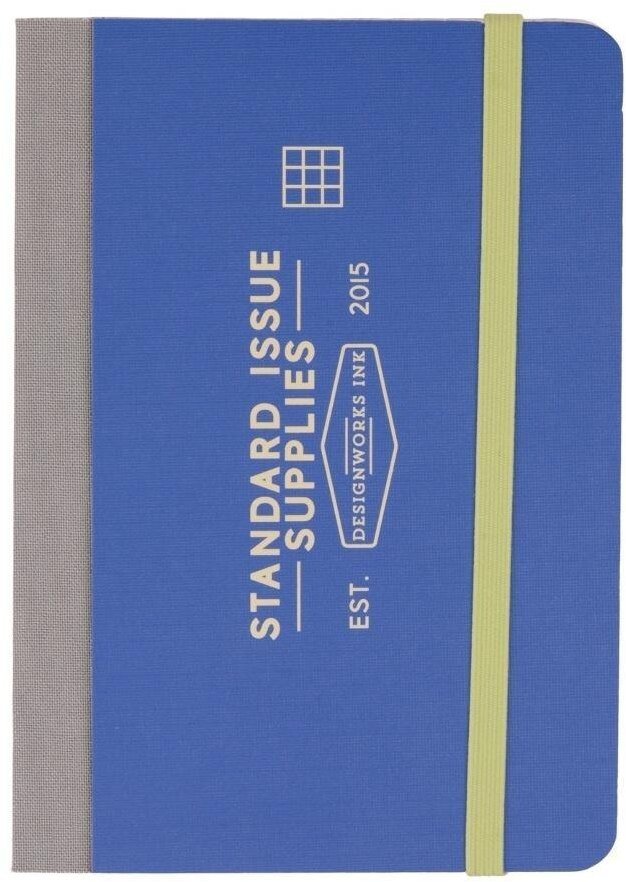 Dziennik kieszonkowy Standard Issue Cobalt+Citron